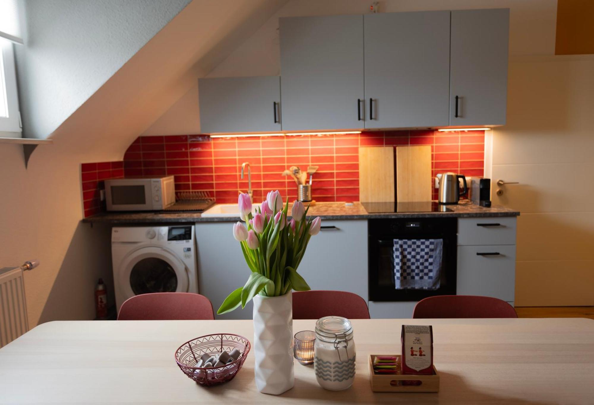 Big Flat With Fresh Renovation, Free Parking, Sonyps, Netflix Apartment Duisburg Ngoại thất bức ảnh